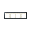 Frame for 4 elements granite grey interior ivory Simon 82
