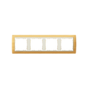 Frame for 4 elements pine interior ivory Simon 82