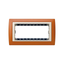 Frame 5 half elements with frame holder 1 row tarraco interior ivory Simon 82 Centralisations