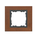 Frame for 1 element rust interior graphite Simon 82 Nature
