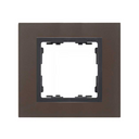 Frame for 1 element lead interior graphite Simon 82 Nature