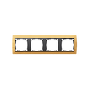 Frame for 4 elements pine interior graphite Simon 82