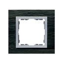 Frame for 1 element slate interior aluminium Simon 82 Nature