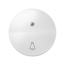 Tecla individual con visor y grabado luz blanco Simon 88