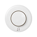 Plate for background music regulators with musical note symbol white Simon 88