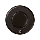 Plate for background music regulators with musical note symbol brown Simon 88