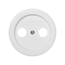 Placa para tomas inductivas de R-TV + SAT blanco Simon 88