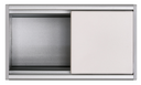 Aluminum profile Ofiblock Compact with 1 element white Simon K45