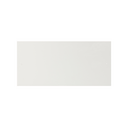 Cover for pre-installation sound centre with 1 or 2 trunkings white