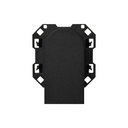 Conector fibra óptica dúplex Simon 100 negro mate