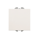 Interruptor unipolar pulsante 16AX 230V~ con sistema de embornamiento rápido blanco Simon 270