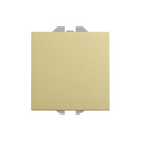 Neutral push-button switch 10A 230V~ with fast terminal connection system bronze Simon 270