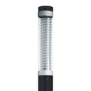 Luminaria urbana Simon Kuma Led de 60W acero negro forja de 16 lamas 4000K a 120-277V