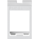 Module for 1 Keystone I RJ45 AMP®, Krone® or BeldenCDT® in angled voice and data plates