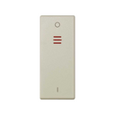 Rocker half element for two-pole switch with pilot light and I/O symbol ivory Simon 82 Centralisations