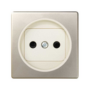 Tapa con dispositivo de seguridad para la base de enchufe bipolar cava Simon 82