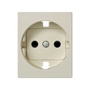 Cover with safety device for German socket outlet ivory Simon 82 Centralisations