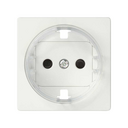 Enjoliveur prise schuko semi-superficie blanc Simon 82 Detail