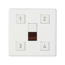 Rocker for mechanism for creating 4 lighting scenes white Simon 82