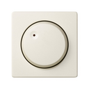 Plate for electronic rotary mechanisms with built-in red light ivory Simon 82
