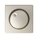 Plate for electronic rotary mechanisms with built-in red light champagne Simon 82