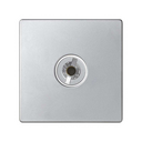 Cover for the cylindrical flush mount fuse-holder mechanism 8x32 mm cold aluminium Simon 82 Detail