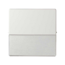 Tecla individual para mecanismos de mando con soporte para porta-rótulos blanco Simon 82