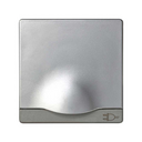 Couvercle escamotable avec dispositif de sécurité pour la prise schuko en aluminium Simon 82