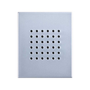 Tapa para timbre electrónico de 2 módulos aluminio Simon 82