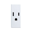 Toma de corriente 2P+T con seguridad 15A 127V~ blanco Simon 82