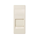 Telephone socket half element with 6 pins RJ12 ivory Simon 82 Centralisations