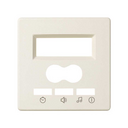 Plate for digital control 2 trunkings with intercom and display ivory Simon 82