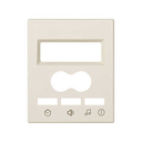 Cover for digital control 2 channels with intercom and display ivory Simon 82 Centralisations