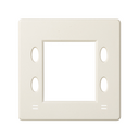 Plate for electronic mechanisms with display ivory Simon 82