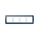 Frame for 4 elements navy blue interior white Simon 82