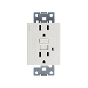 Interruptor de circuito por falla a tierra GFCI 15A 127V~ marfil Simon 82