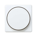 Plate for rotary electronic mechanisms white Simon 27 Play