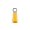 Terminal redondo pré-isolado de 4-6 mm² com ø de 6,5 mm, 10 unidades em amarelo da 