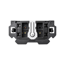 Pushbutton switch 10A 250V ~ with 1click® Simon 100 connection system