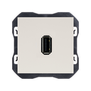 Conector USB 2.0 tipo A blanco mate Simon 270