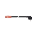 Quick connection patch cord female-Schuko RZ - 0.6 kV 3-pole with 2 meters in halogen-free material with a section of 3 x 2.5mm² red