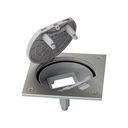 Unidad portamecanismos IP66 con cierre manual para una función de 1 elemento acero inox Simon K45