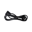 PROLONGADOR 2M H05VV-F 3G1.5MM² 16A 250V~ NEGRO SIMON