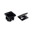 IP66 watertight concrete floor box kit with 1 schuko socket outlet + 1 narrow blind cover and sheath