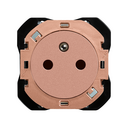 2P+T socket outlet CLEAN 16A 250V~ screw connection copper Simon 270