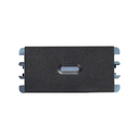 Interruptor sencillo 2 vías con led 10A 127V~ grafito Simon 26