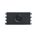 Pulsador unipolar campana con led 10A 127V~ grafito Simon 26