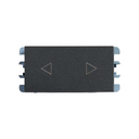 Interruptor para persianas con 3 posiciones 127V~ grafito Simon 26