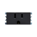 Toma corriente 2P+T 15A 127V~ grafito Simon 26