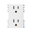 Toma corriente duplex 2P+T 16A 127V~ blanco Simon 26